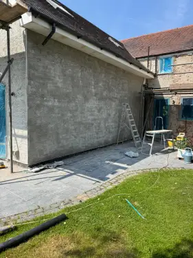 Click Here To Enlarge This Photo Of Monocouche Rendering In Nottingham - Complete Transformation In Lambley