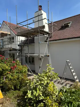 Click Here To Enlarge This Photo Of Monocouche Rendering In Nottingham - Complete Transformation In Lambley