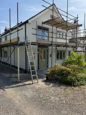 Click Here To Enlarge This Photo Of Monocouche Rendering In Nottingham - Complete Transformation In Lambley